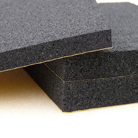 Acoustic Foam Sheet - Class O - Self Adhesive - Black-0